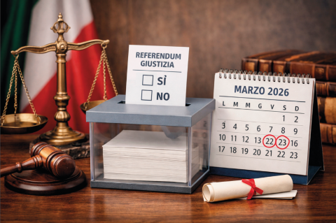 Referendum Giustizia 22-23 Marzo 2026